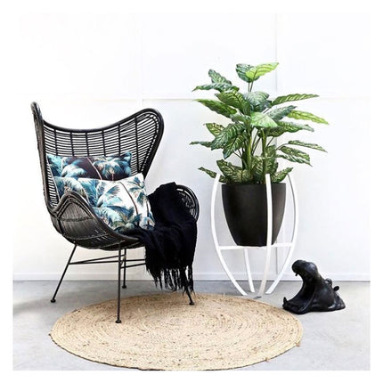 Cushion Cover-With Piping-Palm Trees Natural-45cm x 45cm 12
