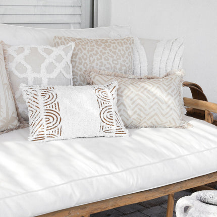 Cushion Cover-Boho Textured Single Sided-Africa-30cm x 50cm 2