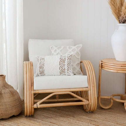 Cushion Cover-Boho Textured Single Sided-Africa-30cm x 50cm 3