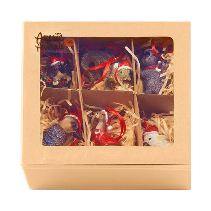 Christabelle Christmas Aussie Animals Pack of 6 Baubles Tree Decoration Ornaments Gift Pack 2