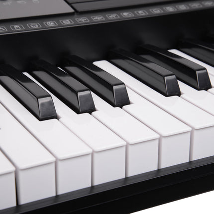 Karrera 61 Keys Electronic Keyboard Piano with Stand - Black 2