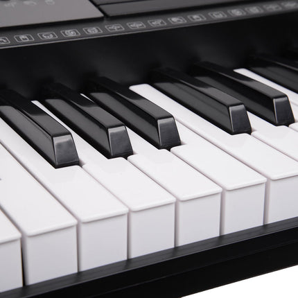 Karrera 61 Keys Electronic LED Keyboard Piano with Stand - Black 8