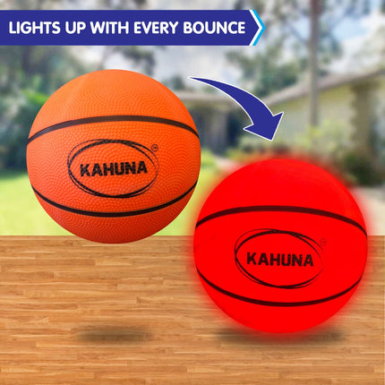 Kahuna Basketball L.e.d Glow Light Up Trampoline Ball 6