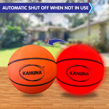 Kahuna Basketball L.e.d Glow Light Up Trampoline Ball 7