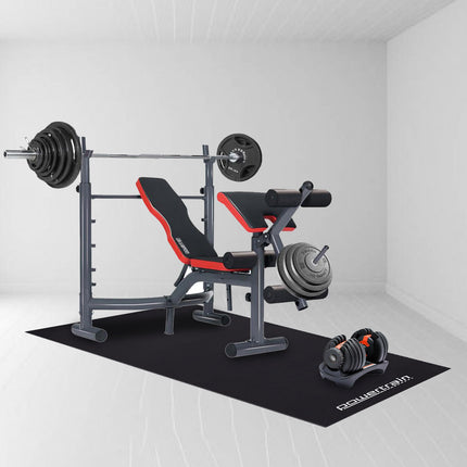Powertrain 1.5m Exercise Equipment Mat 6