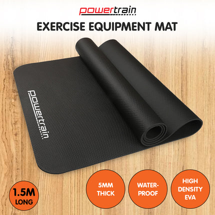 Powertrain 1.5m Exercise Equipment Mat 7