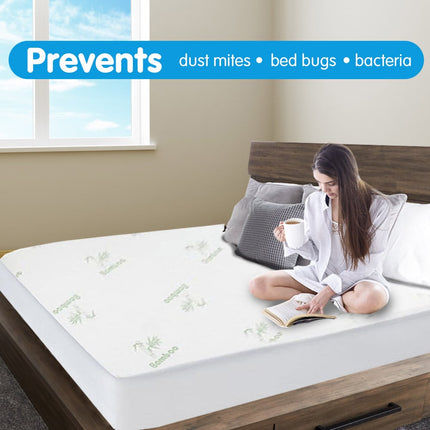Laura Hill Bamboo Mattress Protector- King 10