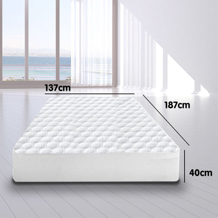 Laura Hill Luxury Cool Max Comfortable Fully Fitted Bed Mattress Protector - King 8