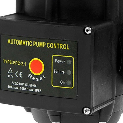 HydroActive Automatic Water Pump Controller Pressure Switch Electric Electronic Control 9