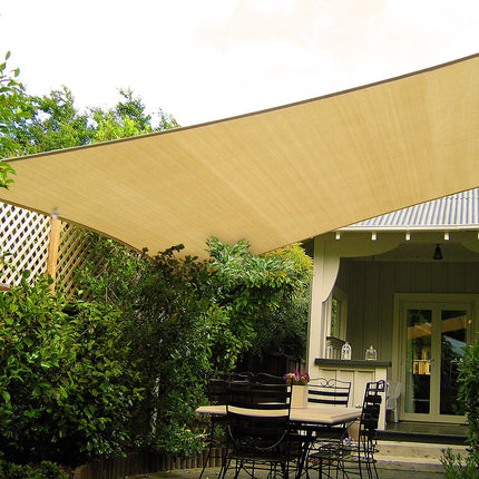 Wallaroo Rectangular Shade Sail 3 x 2.5m - Sand 3