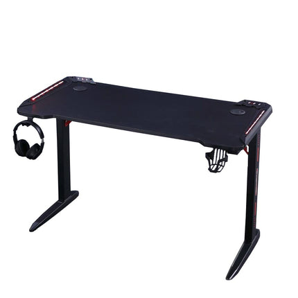 140cm RGB Gaming Desk Desktop PC Computer Desks Desktop Racing Table Office Laptop Home AU 12