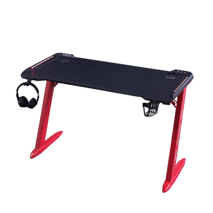 140cm RGB Gaming Desk Desktop PC Computer Desks Desktop Racing Table Office Laptop Home AU 13