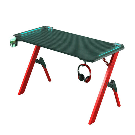 140cm RGB Gaming Desk Desktop PC Computer Desks Desktop Racing Table Office Laptop Home AU 15