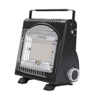 AMZ 1700W 2-in-1 Portable Outdoor Camping Butane Gas Heater Stove Steel Iron Aluminium Metal Manual Application for Travel