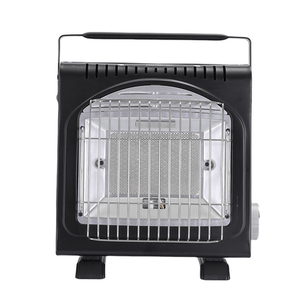 AMZ 1700W 2-in-1 Portable Outdoor Camping Butane Gas Heater Stove Steel Iron Aluminium Metal Manual Application for Travel 2