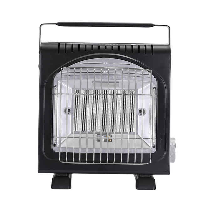 AMZ 1700W 2-in-1 Portable Outdoor Camping Butane Gas Heater Stove Steel Iron Aluminium Metal Manual Application for Travel 2