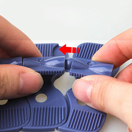 Changeable Track In The Dark Track with LED Light-Up Race Car Flexible Track Toy 92 2