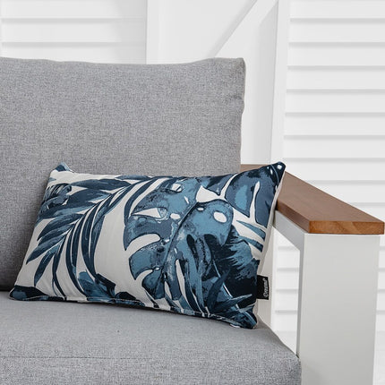 Bicolour Outdoor Lumbar Cushion Pillows 2