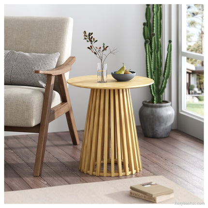 Palmer Timber Tally Natural Side Table