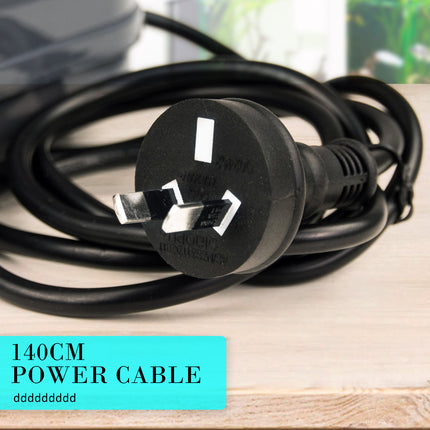 Aquarium Air Pump Oxygen Hydroponic 4 Outlet 360L/H 13W 7