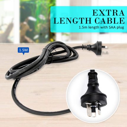Aquarium Submersible Filter Pond Pump 600L/H 8W 1m 8