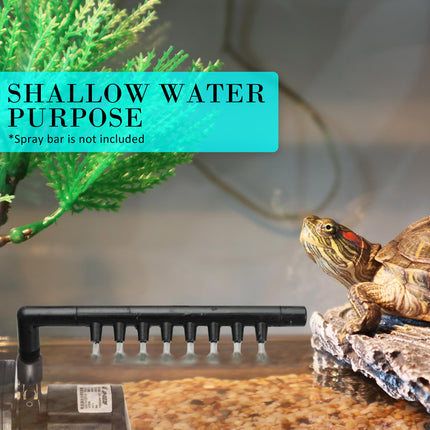 Aquarium Submersible Filter Pond Pump 1200L/H 22W 1.6m 10