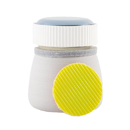 Fish Tank Corner Moss Magnet Scraper Glass Algae Cleaner Magnetic Scrubber BROWN 9