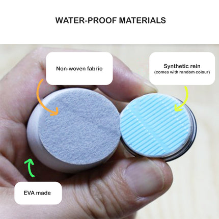 Fish Tank Corner Moss Magnet Scraper Glass Algae Cleaner Magnetic Scrubber GREY 4
