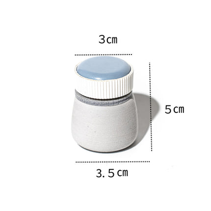 Fish Tank Corner Moss Magnet Scraper Glass Algae Cleaner Magnetic Scrubber GREY 9