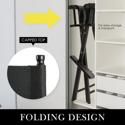 2X Director Movie Folding Tall Chair 76cm DARK HUMOR 7