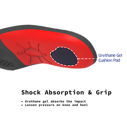 Full Whole Insoles Shoe Inserts L Size Arch Support Foot Pads 5