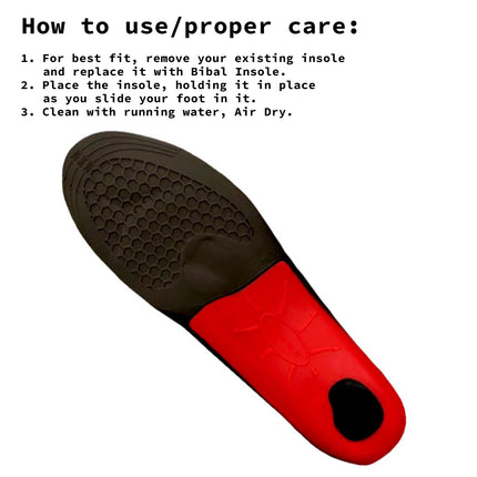 Full Whole Insoles Shoe Inserts M Size Arch Support Foot Pads 8
