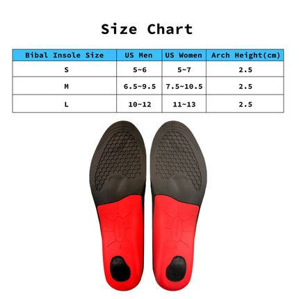 2X Pair Full Whole Insoles Shoe Inserts M Size Arch Support Foot Pads 9
