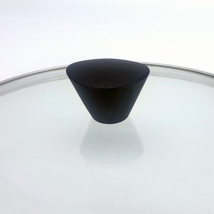 KOMAN Stainless Steel Glass Lid with Bakelite Handle - 26cm 4