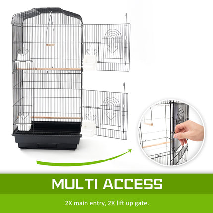 Bird Cage Parrot Aviary 2IN1 Design VEER 92cm 3