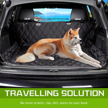 XXL Pet Dog Car Boot Seat Cover Waterproof Mat BLACK 10