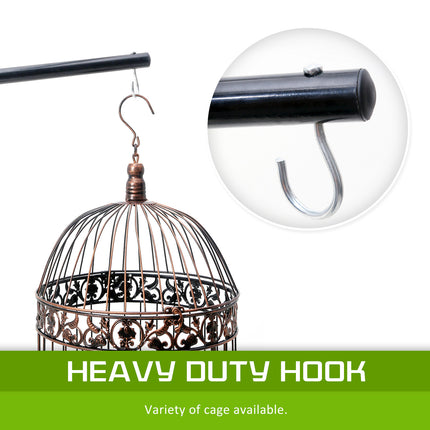 Bird Cage Hanger Stand Parrot Aviary SOLO 160cm 4