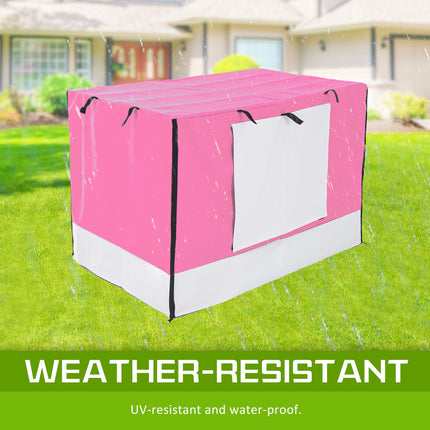 Cage Cover Enclosure for Wire Dog Cage Crate 36in PINK 4