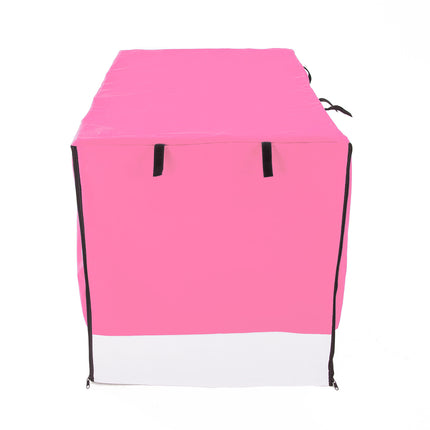 Cage Cover Enclosure for Wire Dog Cage Crate 36in PINK 7