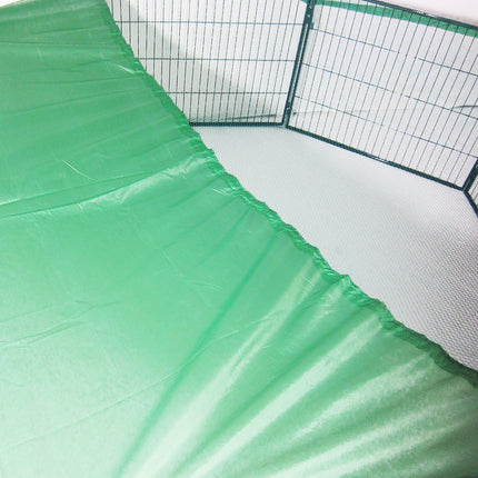 Net Cover Green for Pet Playpen Dog Cage 32in 4