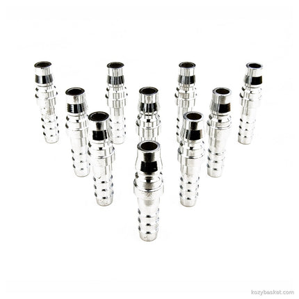 10X 3/8" Nitto Type Male Air Coupling Coupler Fitting Connector 5 x 1.5cm