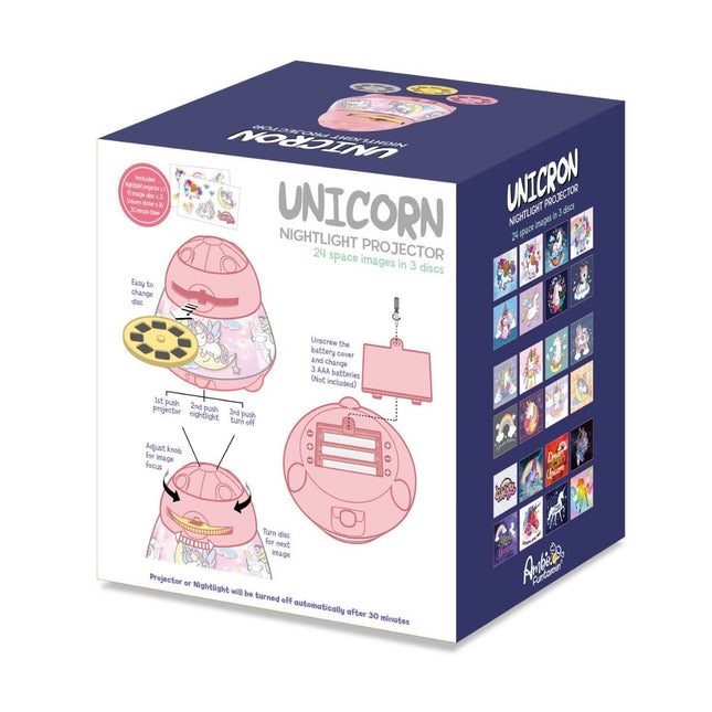 Unicorn Dreamy Sky Night Light Projector - Kids STEAM Toy 2