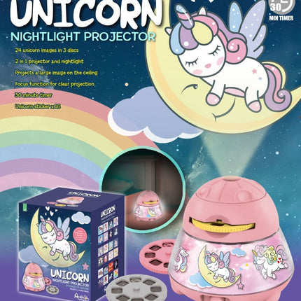 Unicorn Dreamy Sky Night Light Projector - Kids STEAM Toy 4
