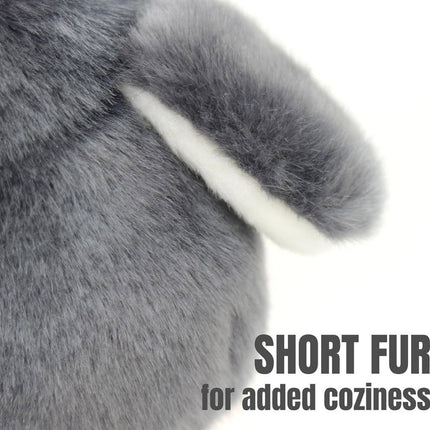 2X Plush Penguin Keychain Or Doll With Sound Activation GREY 3