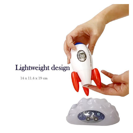 Rocket Projector Night Light Kids STEM Toy - Outer Space Planet 9