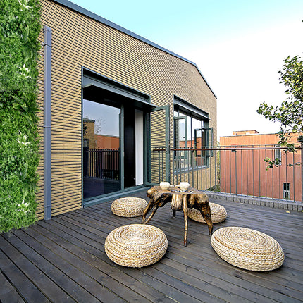 YES4HOMES 1 SQM Artificial Plant Wall Grass Panels Vertical Garden Foliage Tile Fence 1X1M Green 5