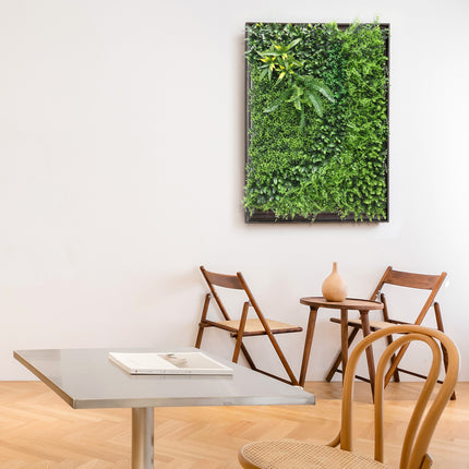 YES4HOMES 1 SQM Artificial Plant Wall Decor Grass Panels Vertical Garden Foliage Tile Fence 1X1M Green 3