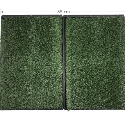 YES4PETS Indoor Dog Puppy Toilet Grass Potty Training Mat Loo Pad 85 x 63 cm 2