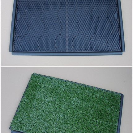 YES4PETS Indoor Dog Puppy Toilet Grass Potty Training Mat Loo Pad 126 x 63 cm 3