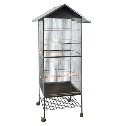 YES4PETS 160 cm Large Bird Cage Parrot Aviary Pet Stand-alone Budgie Cage 2